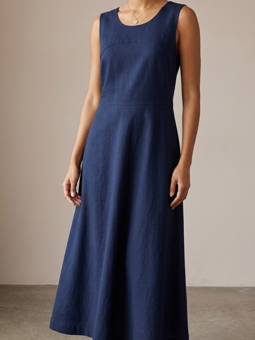 Land's End V Back Dress